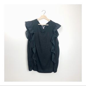 sleeveless ruffle blouse chelsea28